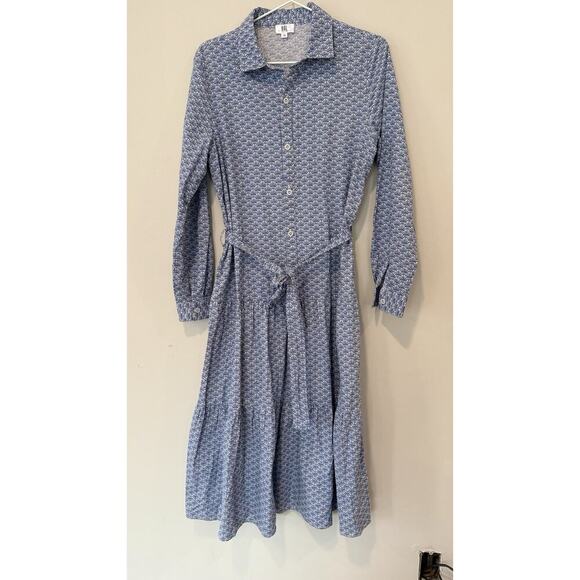 Yal New York Button Up Sweaterdress Modest Fashion Women's Size Medium 1780 - Picture 5 of 13